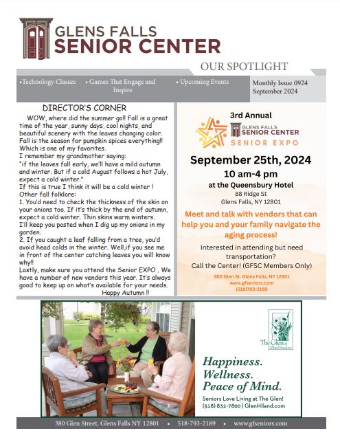 September 2024 Newsletter